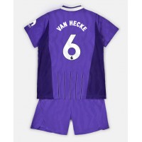 Dětský fotbalový dres Tottenham Hotspur Jan Paul van Hecke #6 2026-27 Třetí Krátký Rukáv (+ trenýrky)